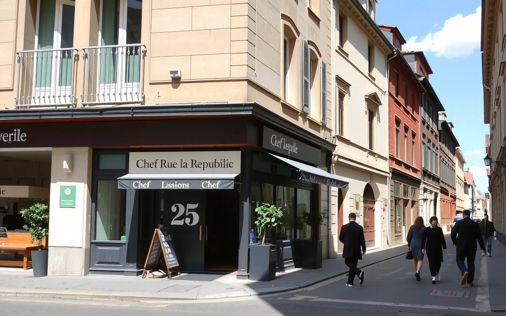 Vue extérieure de l'adresse de Lyonchef à Lyon
