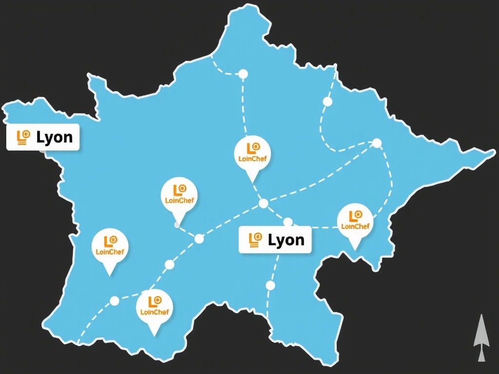 Carte de couverture de livraison Lyonchef