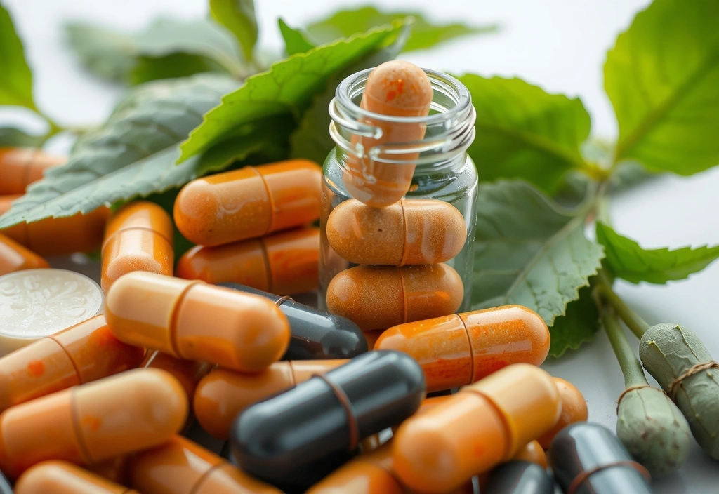 Complexes alimentaires en gélules