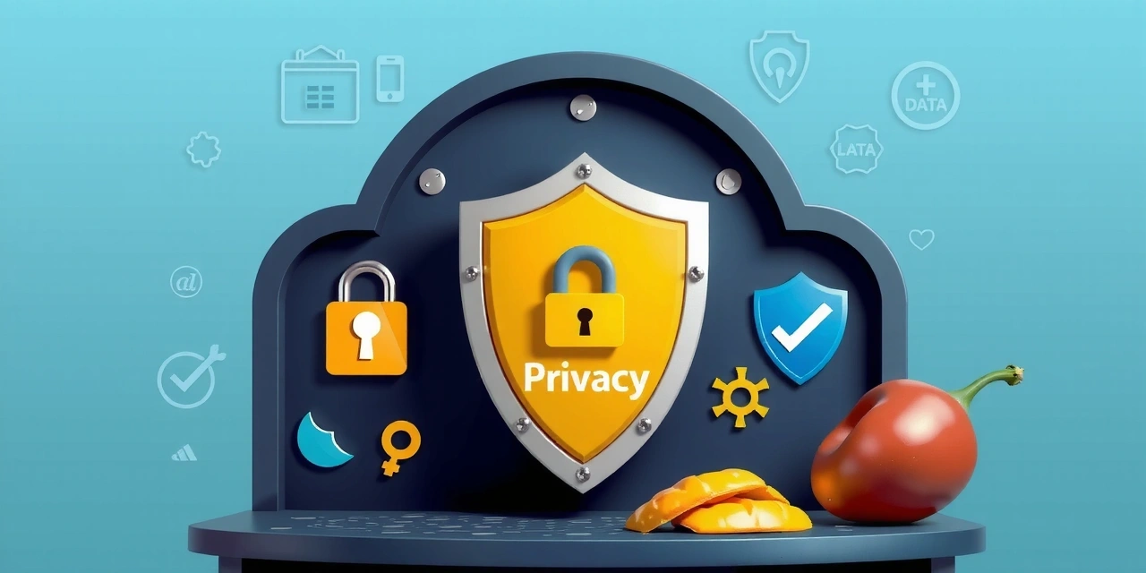 Illustration de la confidentialité des données sur Lyonchef